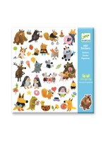Djeco Djeco stickers Fluffy friends