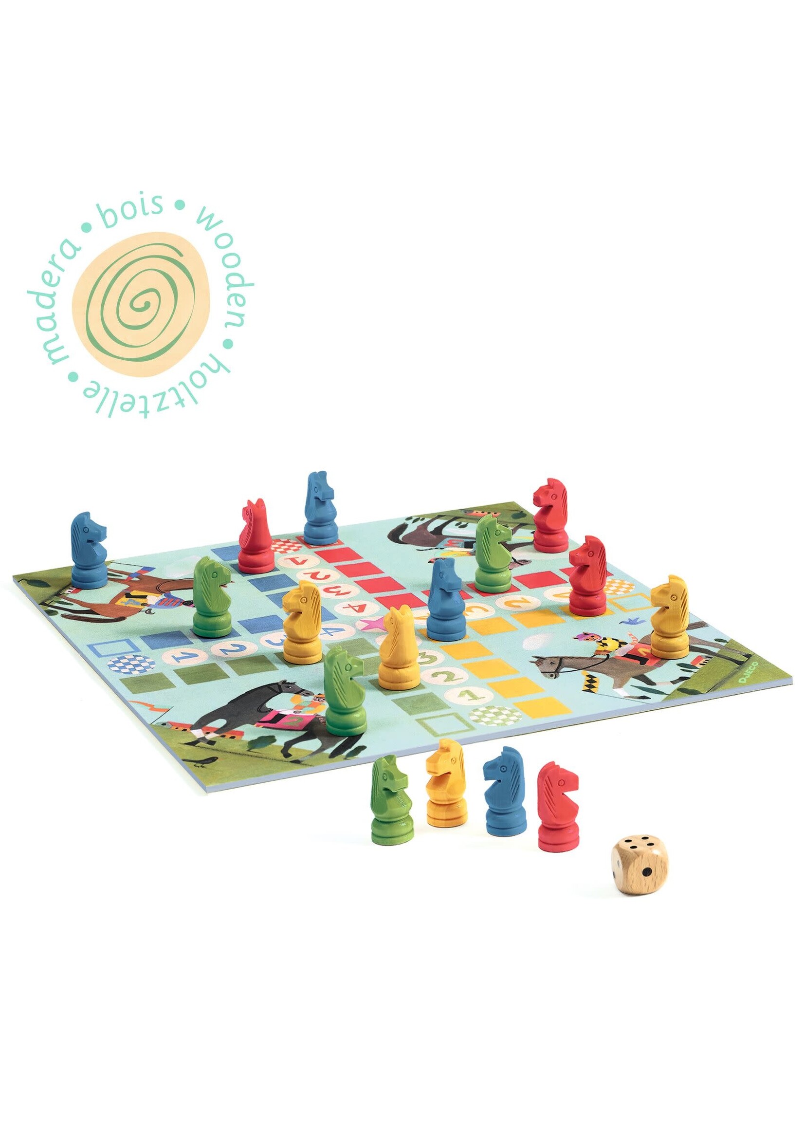 Djeco Djeco Paardjesspel junior - mens erger je niet