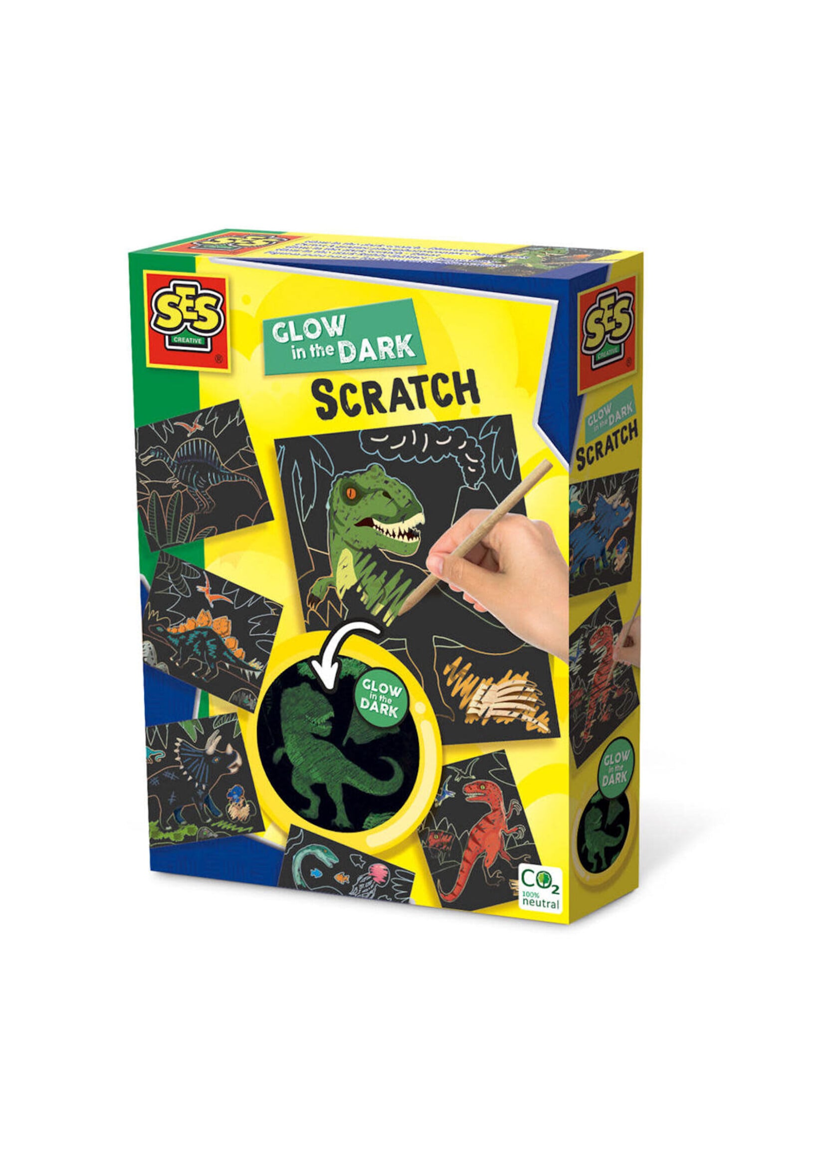 SES SES Glow in the dark scrath Dinos