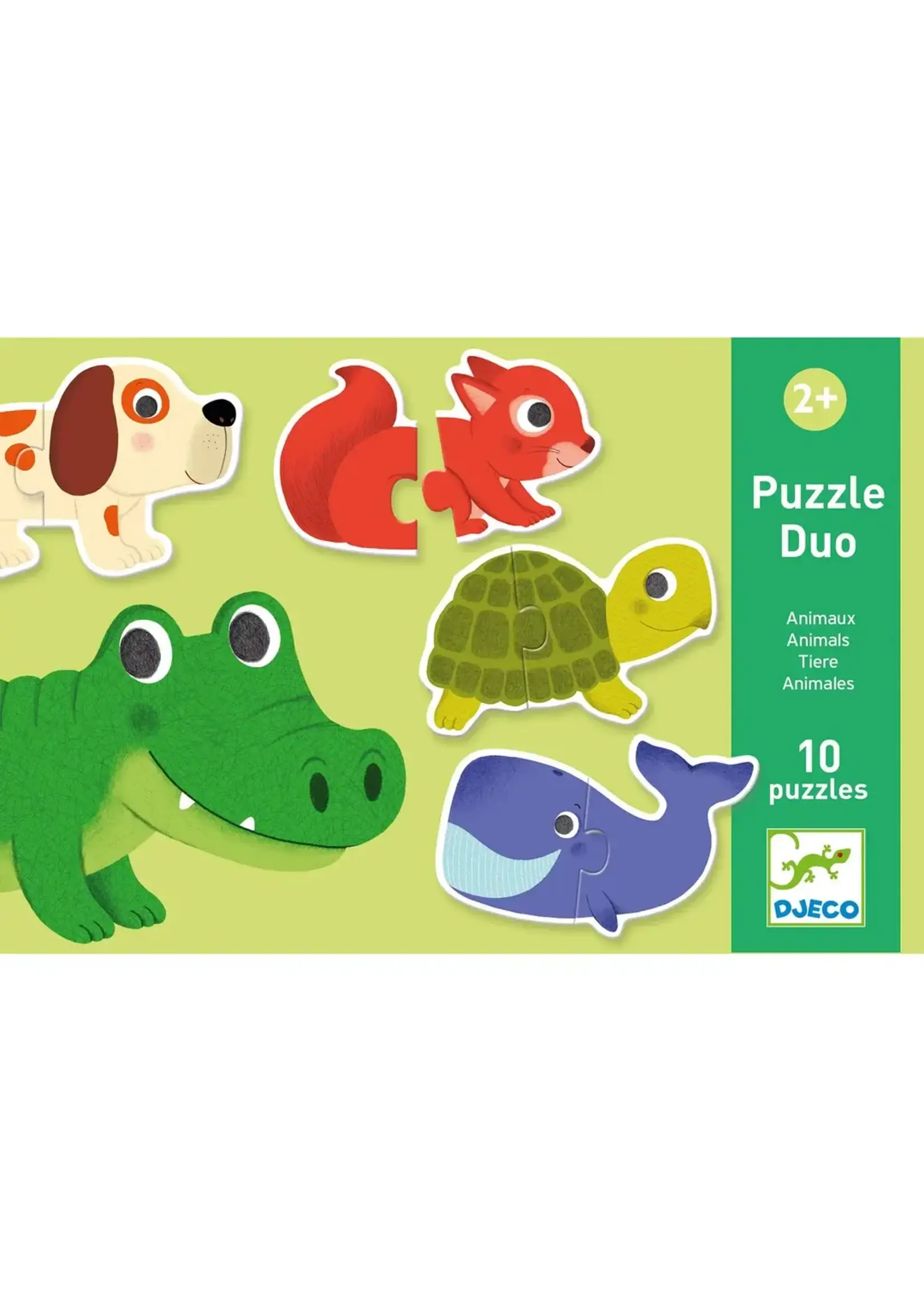 Djeco Djeco Animal Duo Puzzle