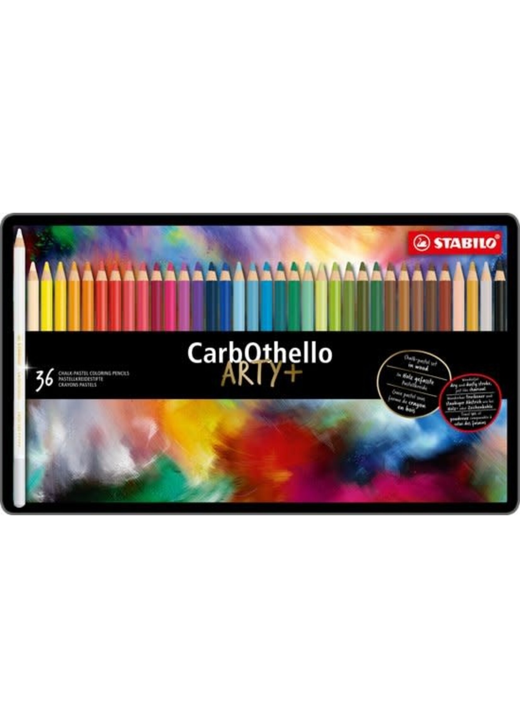 Stabilo CarbOthello ARTY+ metal wallet 36 pcs