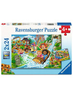 Ravensburger Ravensburger Pretpark 2x24p