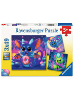 Ravensburger Ravensburger 3x49 stukken - Kleine monsters