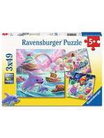 Ravensburger Ravensburger 3x49 stukken - Een wereld vol zoetigheid