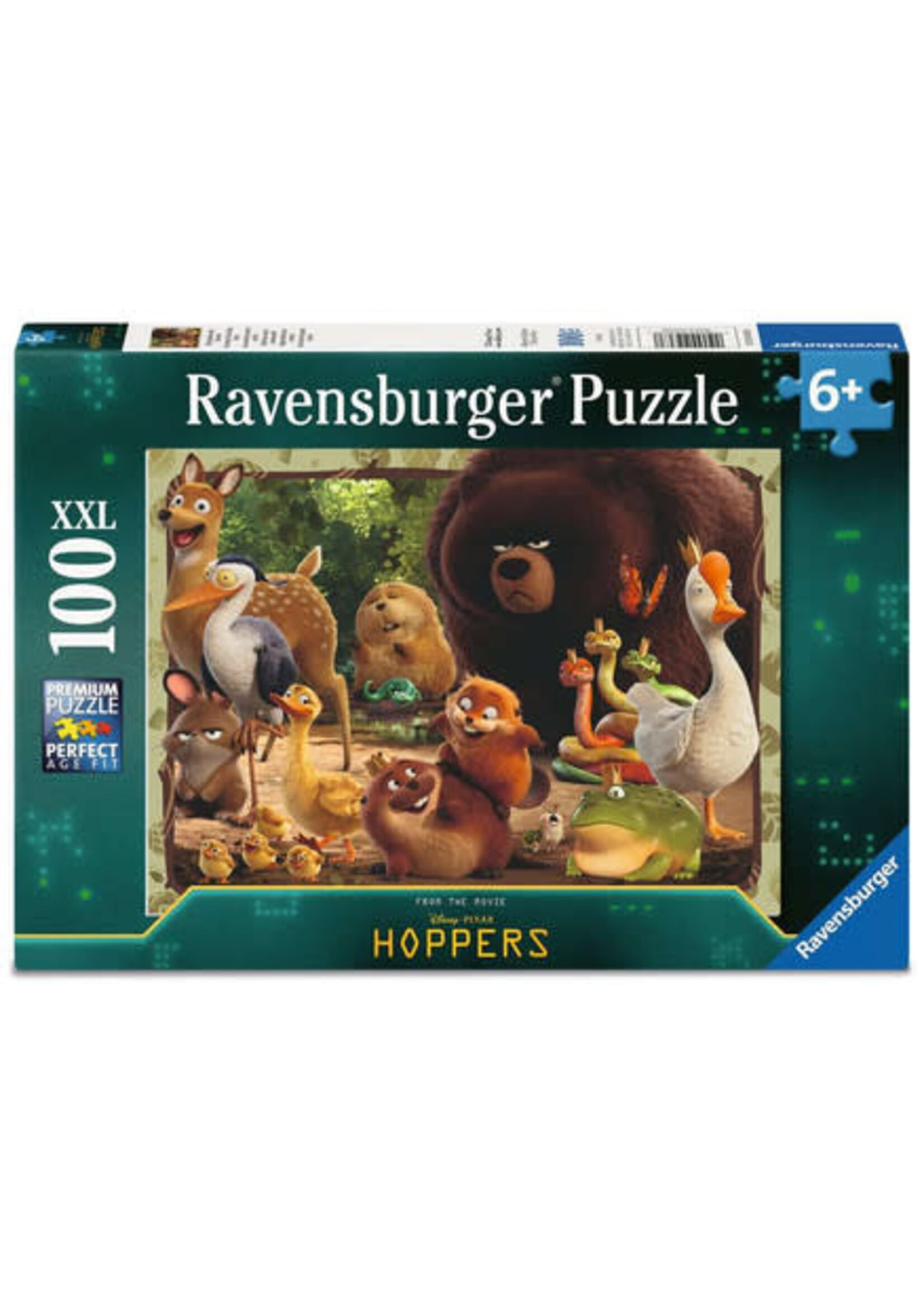 Ravensburger Ravensburger 100 XXL stukken - Geheimen van de dierenwereld