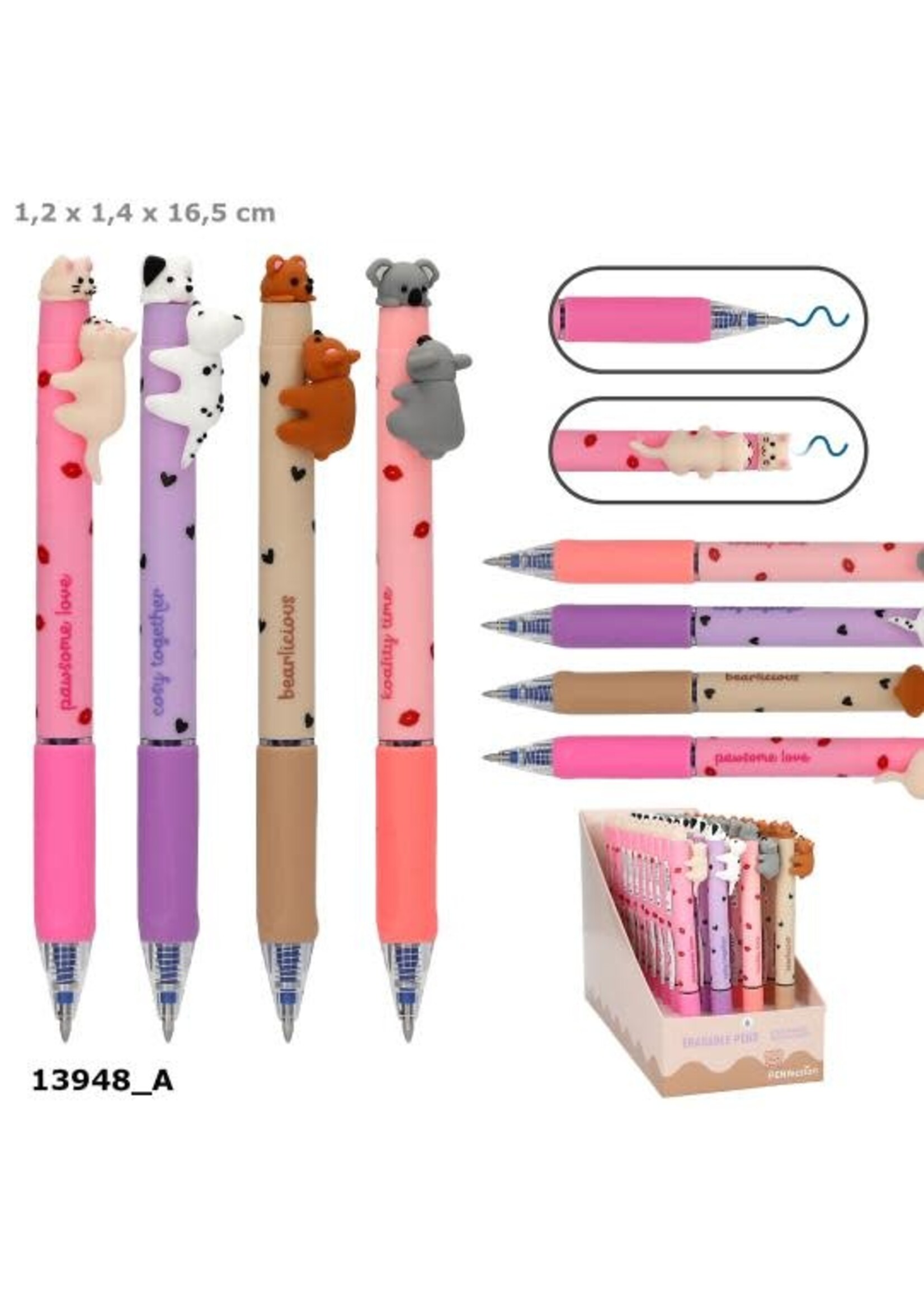 Penfection PENfection uitwisbare gelpen Click and Kiss