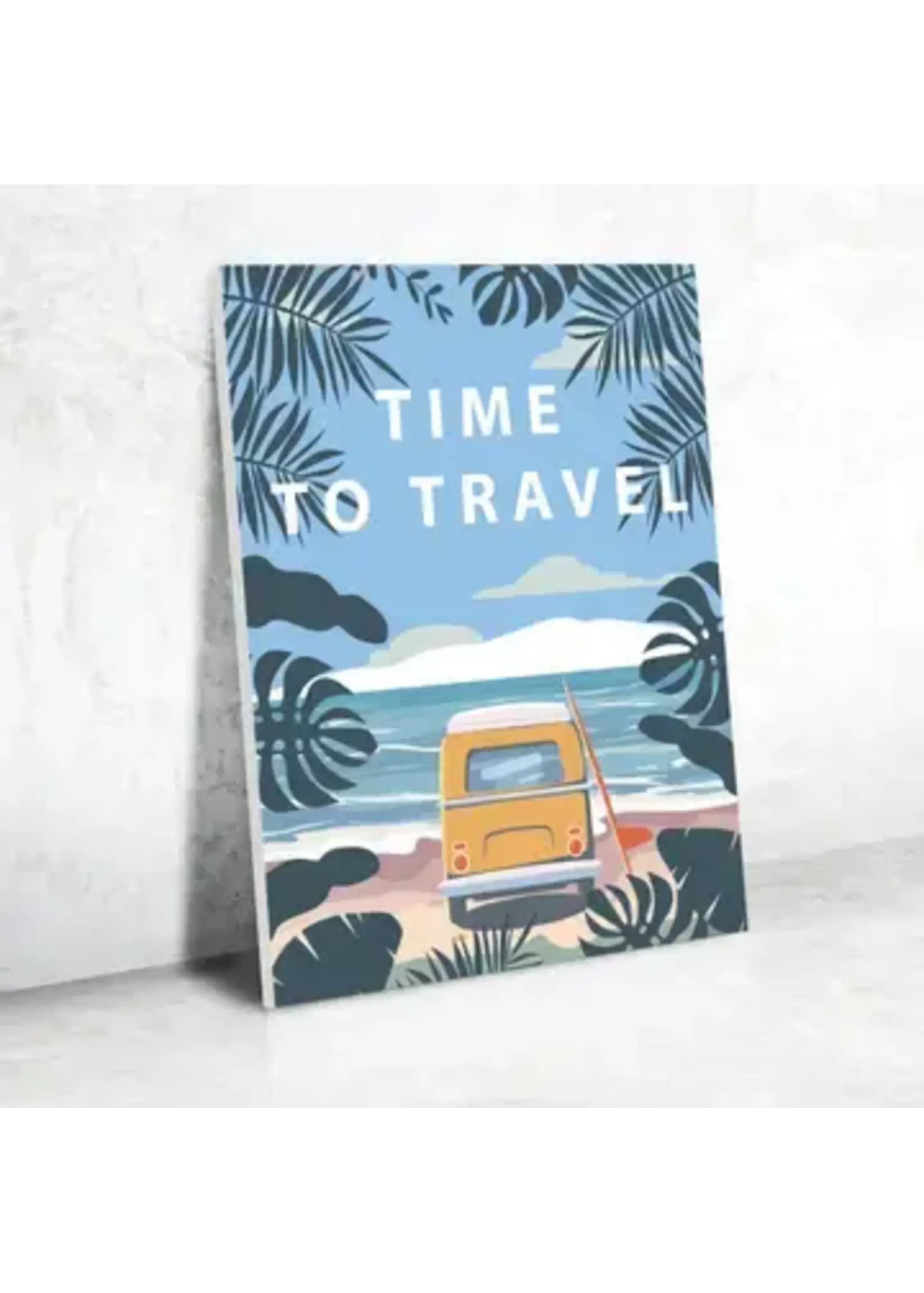 Graine Creative Graine Creative time to travel 30x40 schilderen op nummer