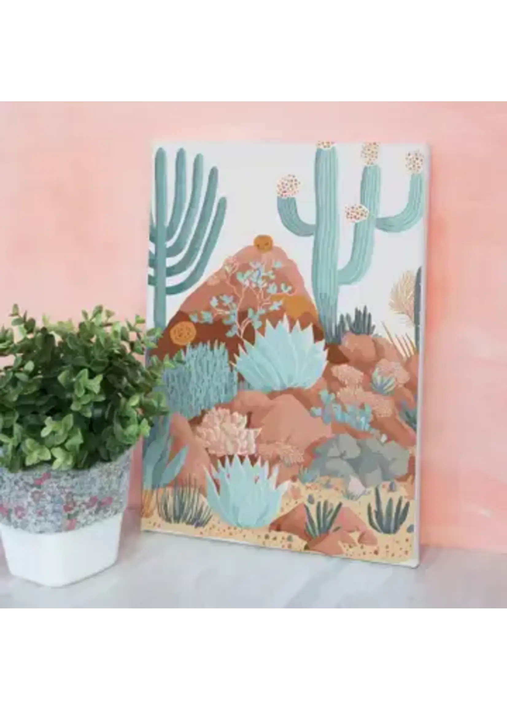 Graine Creative Graine Creative cactus 20x30 schilderen op nummer