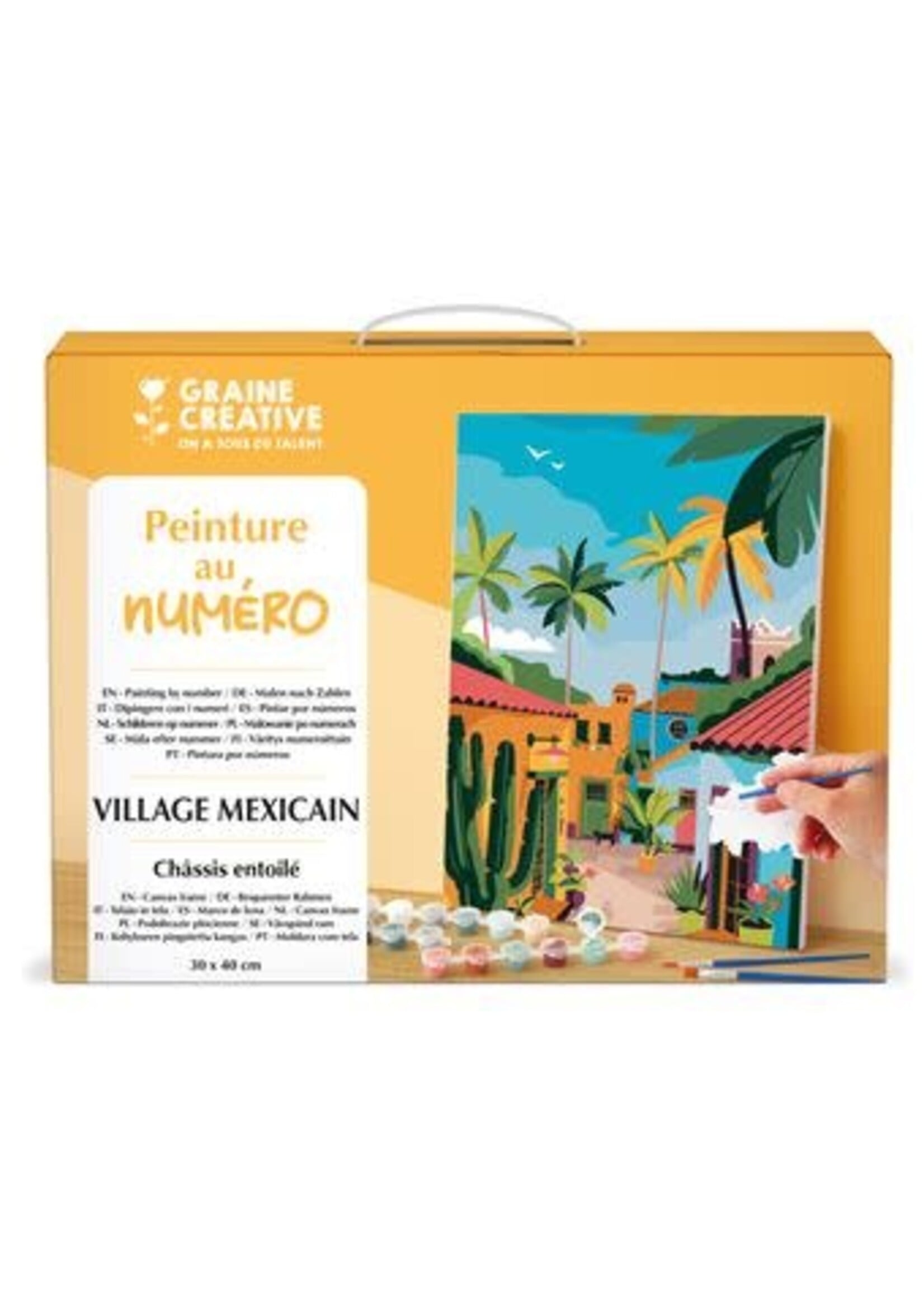 Graine Creative Graine creative Schilderen op nummer mexicaanse stad