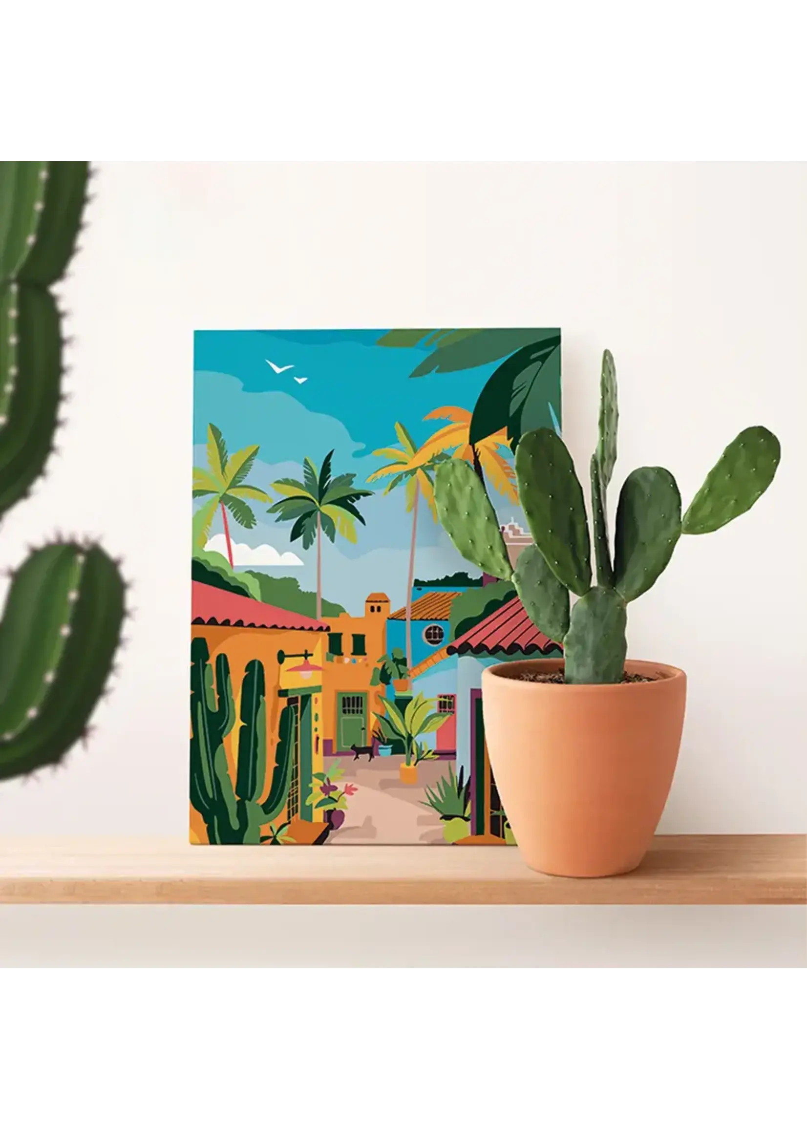 Graine Creative Graine creative Schilderen op nummer mexicaanse stad