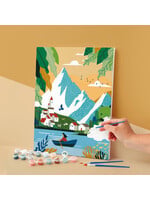 Graine Creative Graine creative Schilderen op nummer Alpen landschap