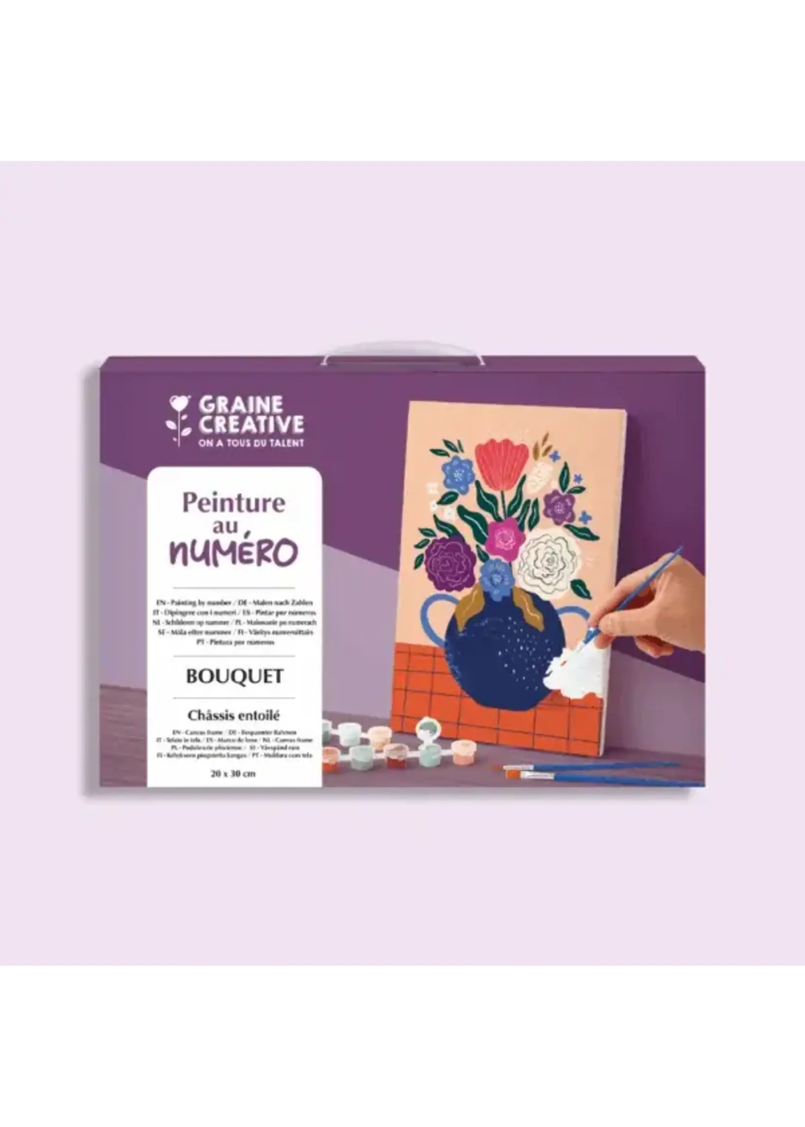 Graine Creative Graine creative Schilderen op nummer Boeketten