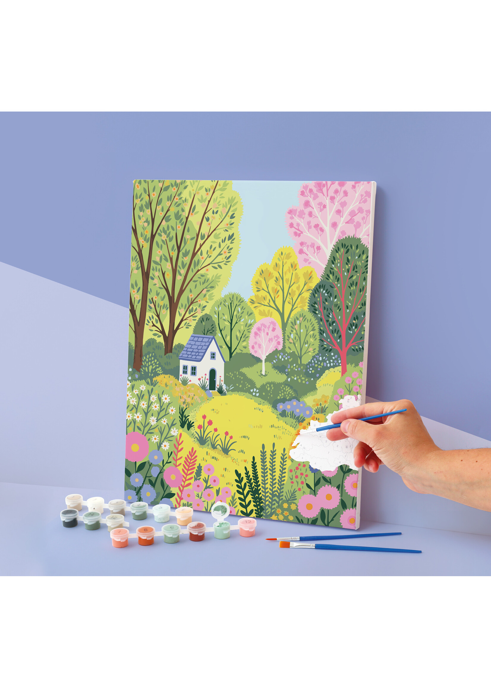 Graine Creative Graine creative schilderen op nummer Oase van rust