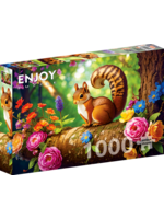 Enjoy Puzzle Enjoy Blossom Squirrel (1000)