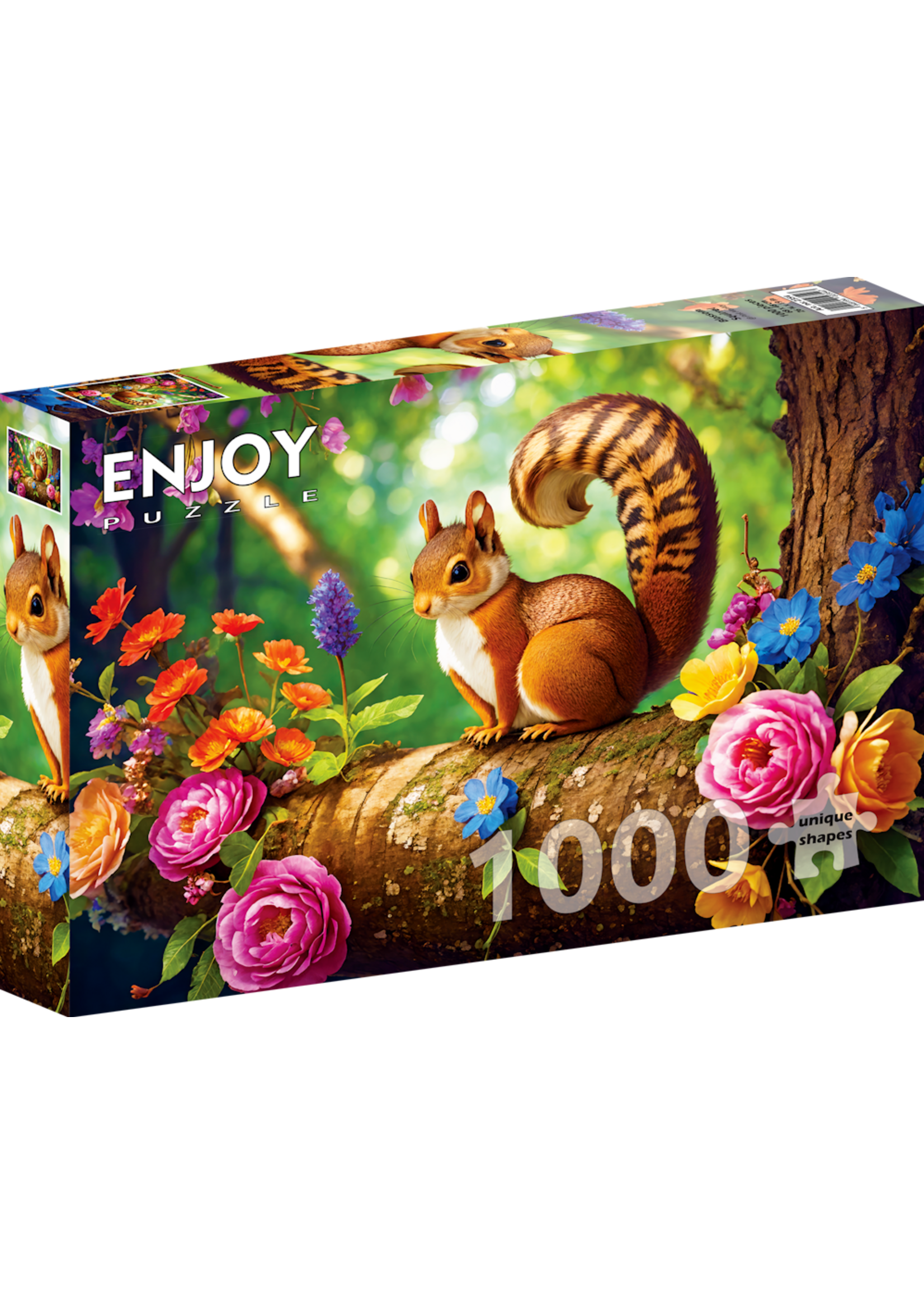 Enjoy Puzzle Enjoy Blossom Squirrel (1000)