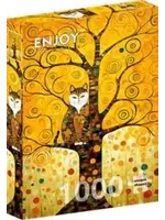 Enjoy Puzzle Enjoy Gustav Klimt’s Cat in the Tree of Life (1000)