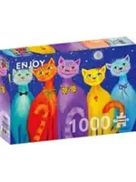 Enjoy Puzzle Enjoy Smiling Cats (1000)