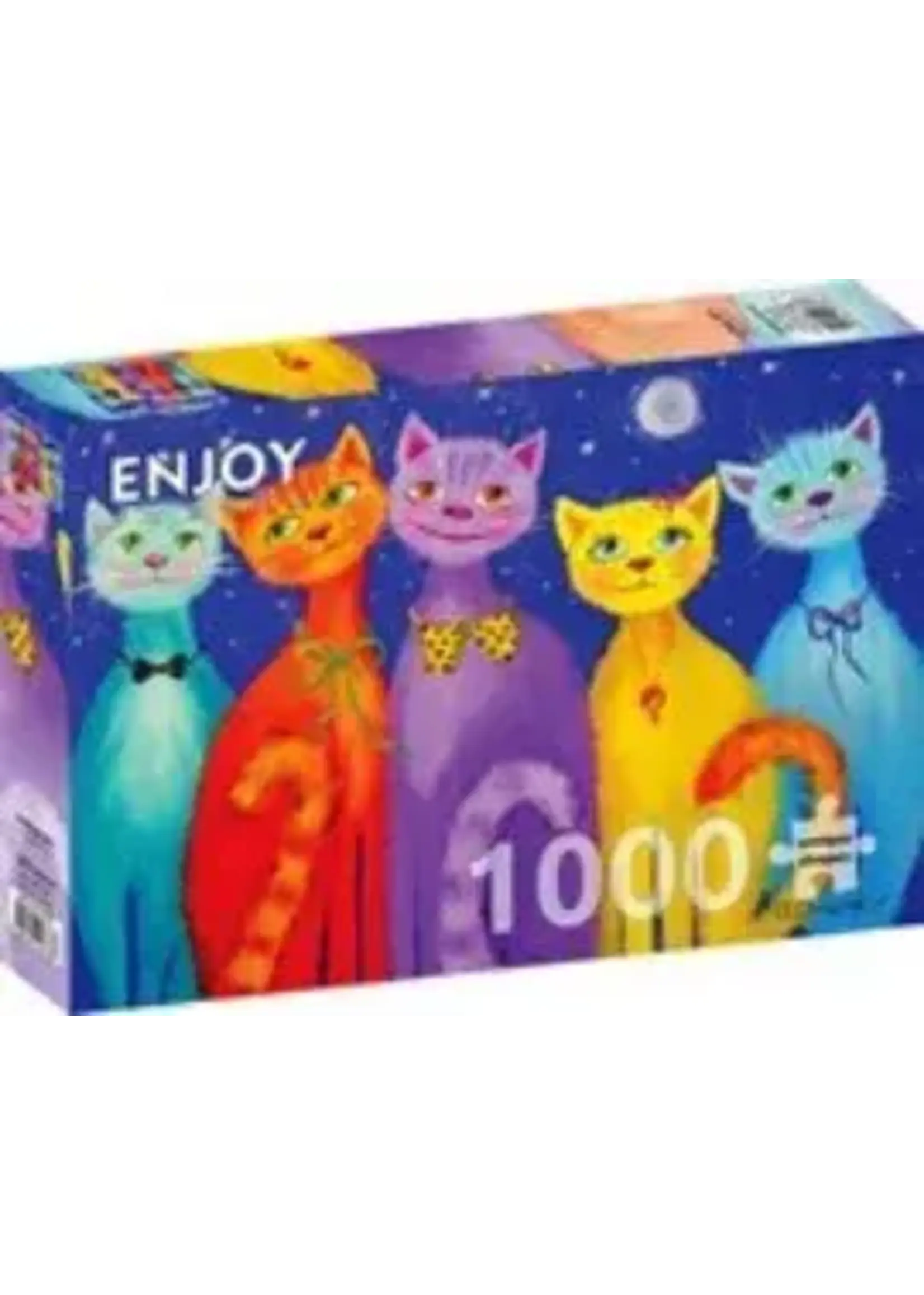 Enjoy Puzzle Enjoy Smiling Cats (1000)