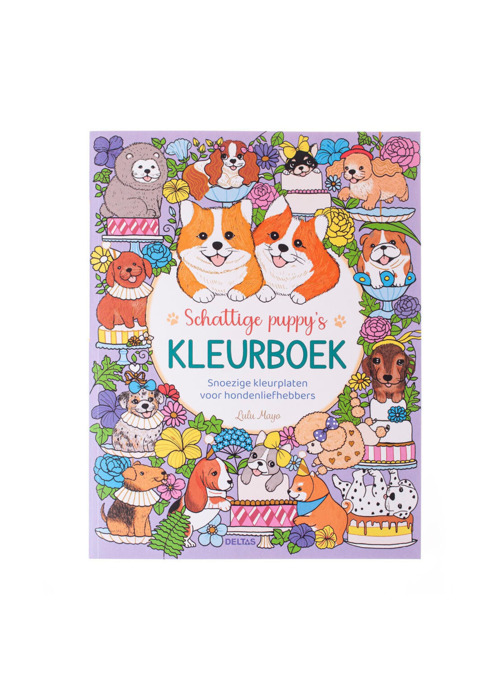 Deltas Schattige puppy's kleurboek