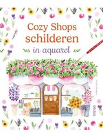 Deltas Cozy Shops schilderen in aquarel