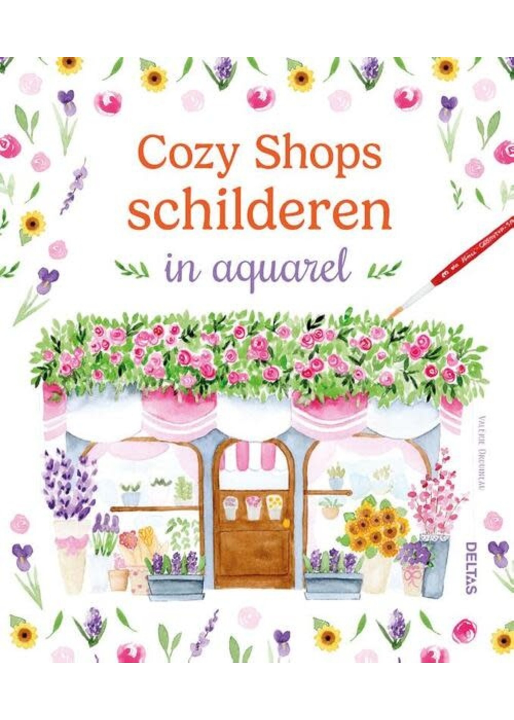 Deltas Cozy Shops schilderen in aquarel