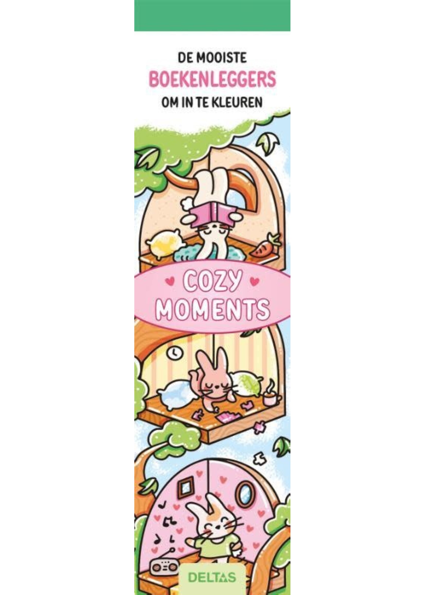 Deltas De mooiste kleurboekenleggers om in te kleuren - Cozy Moments
