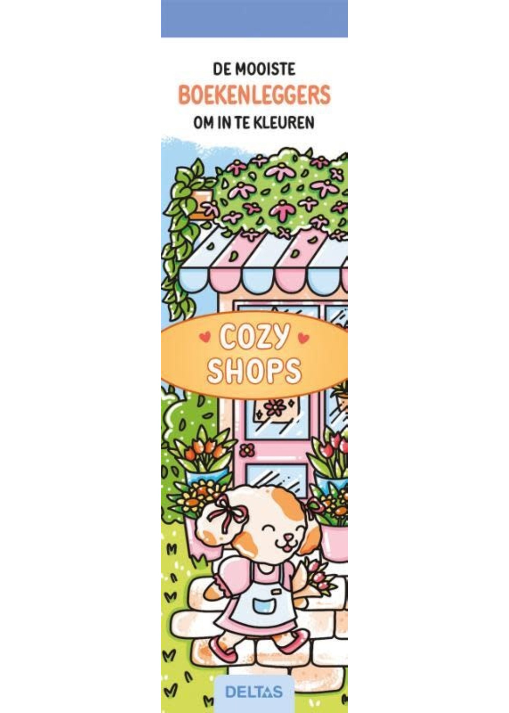 Deltas De mooiste kleurboekenleggers om in te kleuren - Cozy Shops