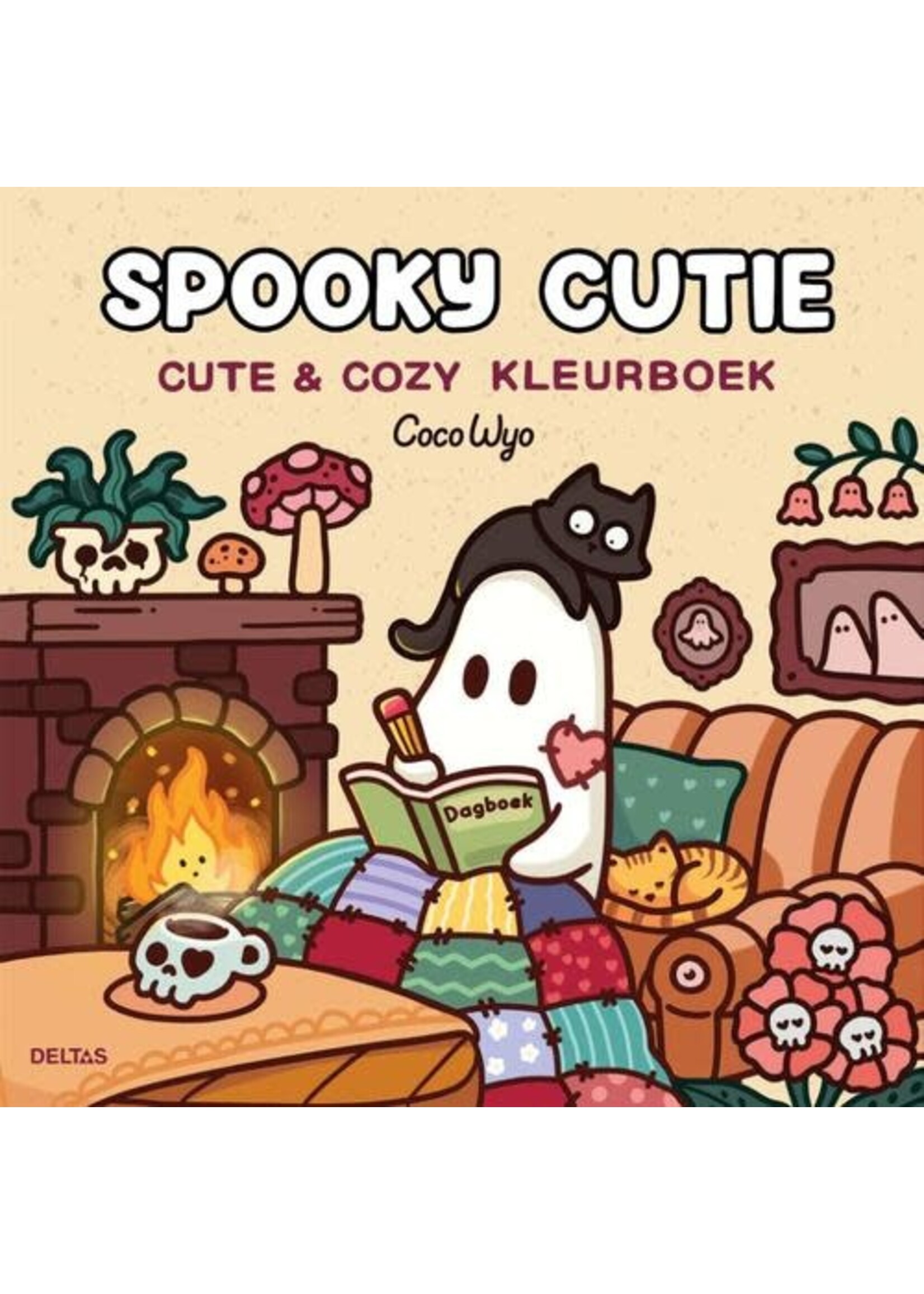 Deltas Spooky Cutie Cute & Cozy kleurboek Coco Wyo
