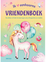 Deltas Ik hou van eenhoorns vriendenboek