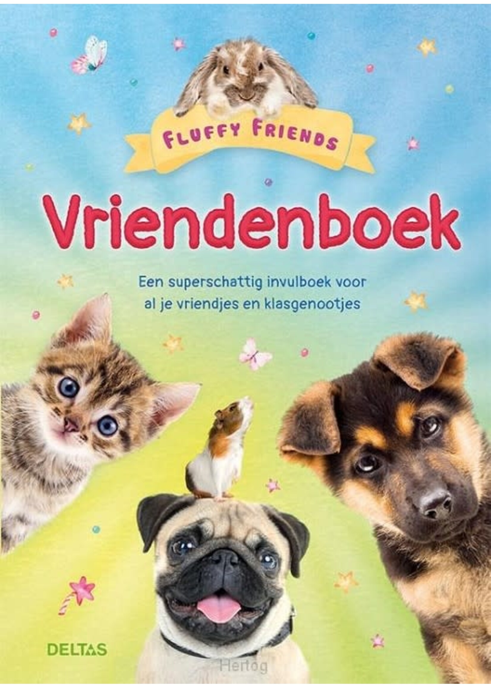 Deltas Fluffy friends vriendenboek