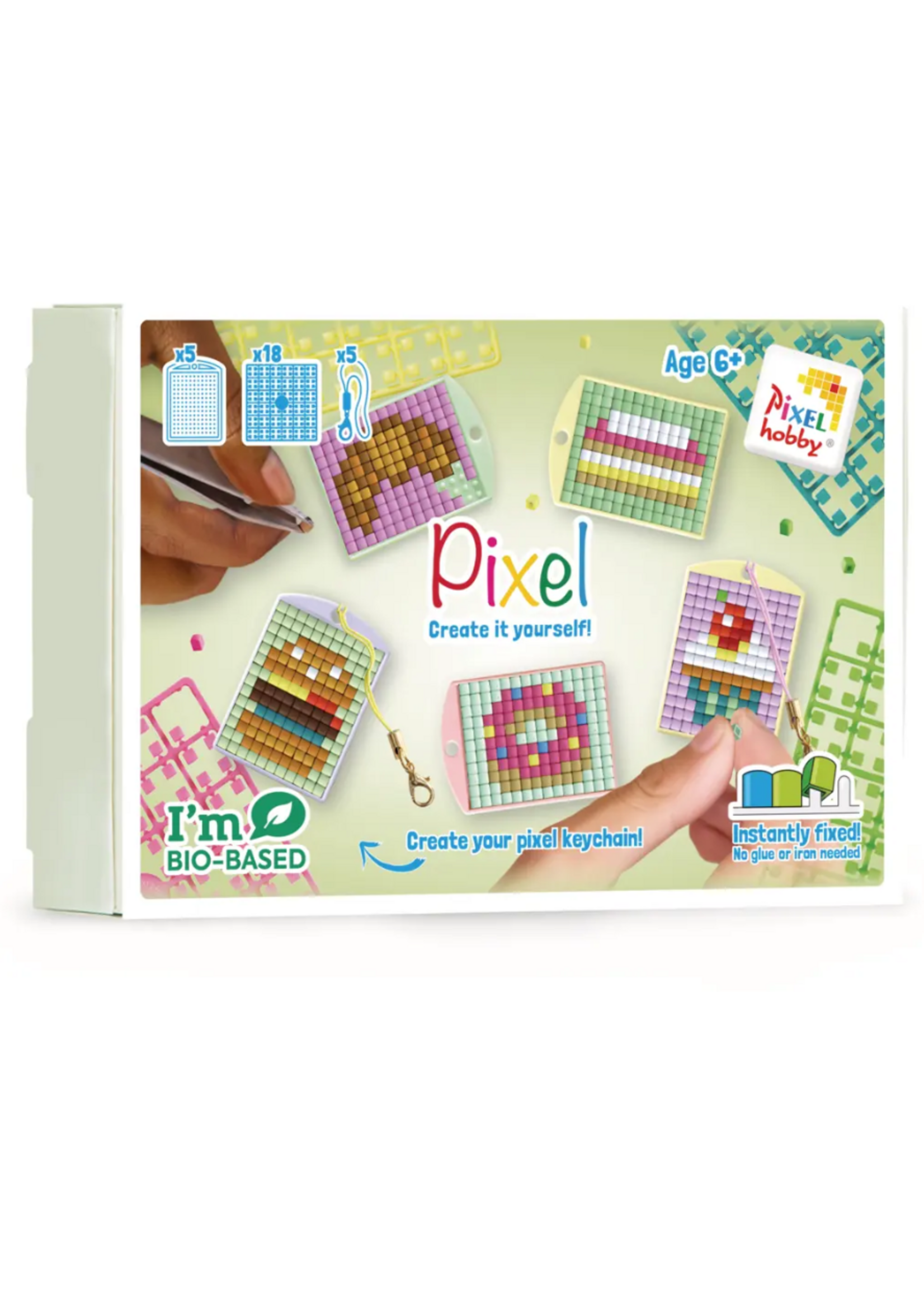 Pixel Pixel Medaillion thema box Snacks