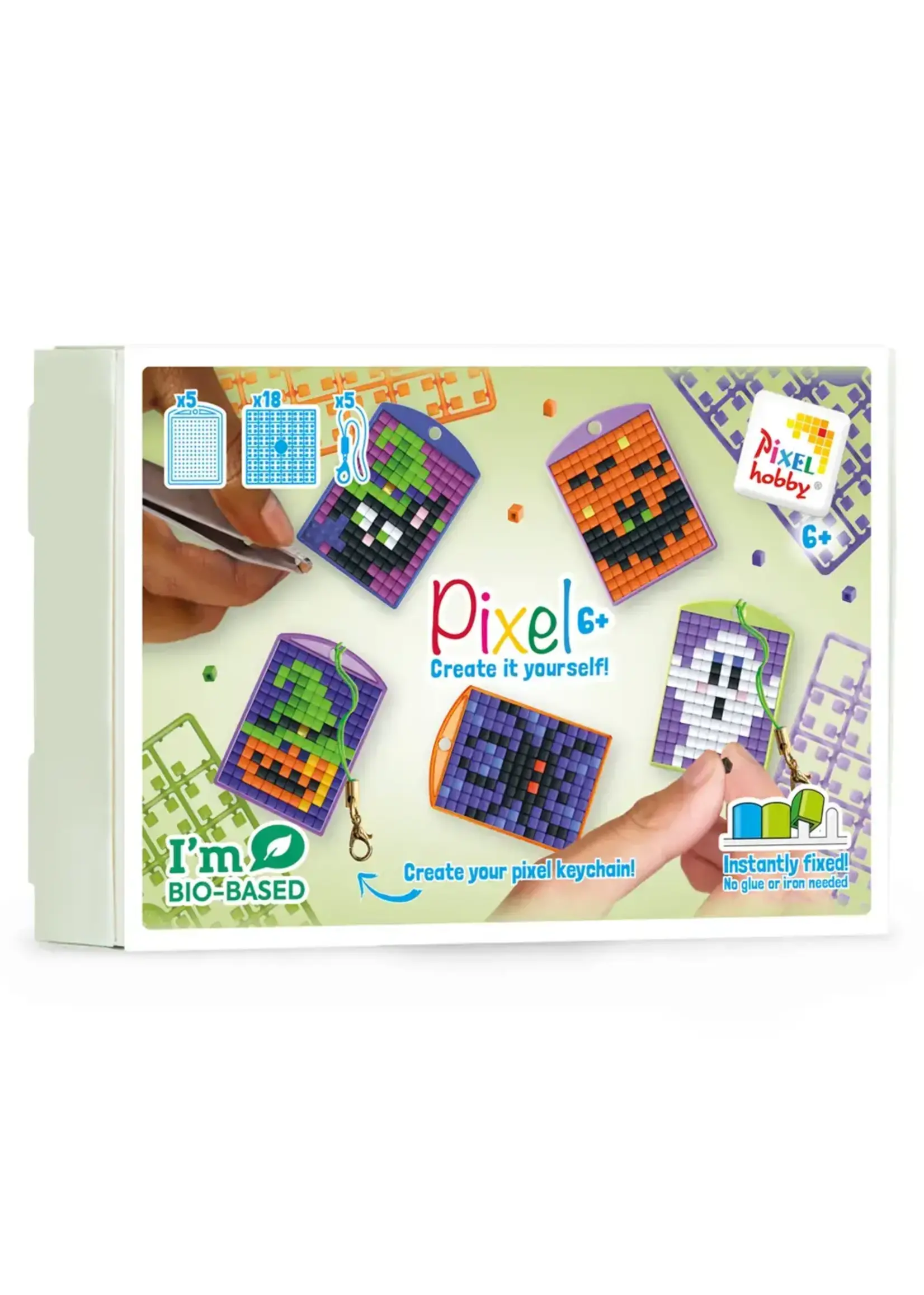 Pixel Pixel medaillion thema box Halloween