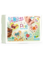 Pixel Pixel hart thema box Zomer
