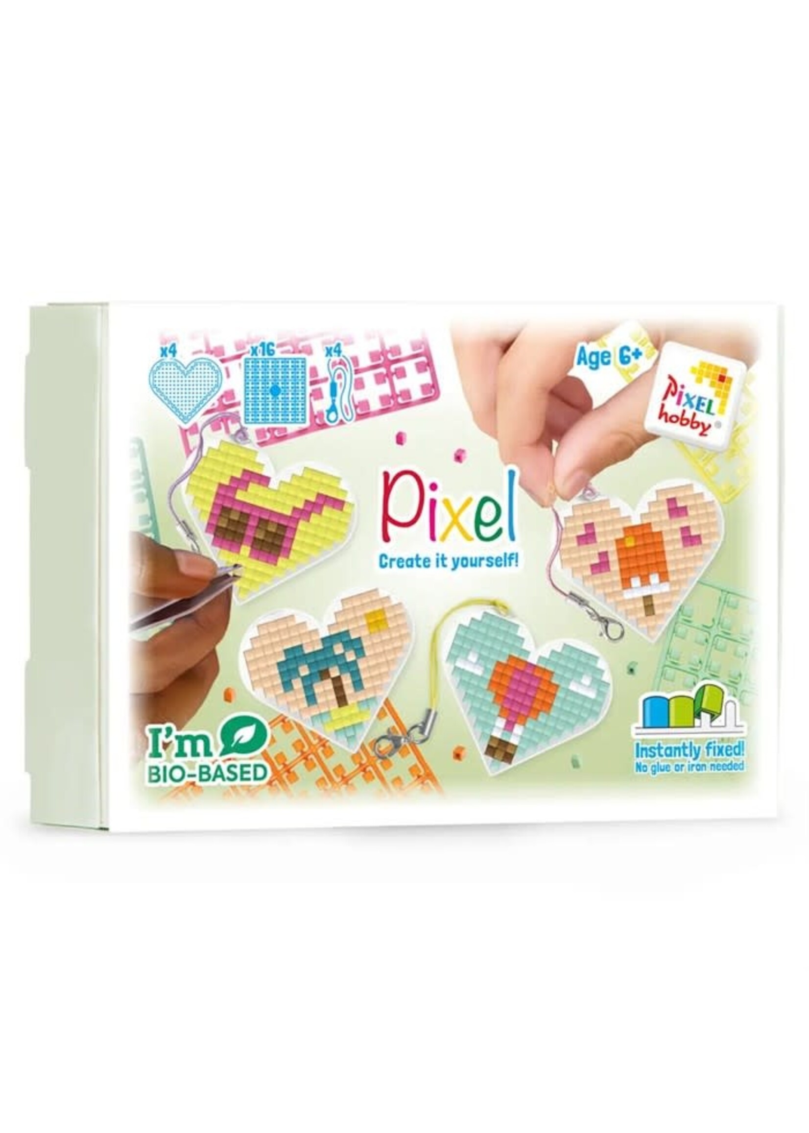 Pixel Pixel hart thema box Zomer