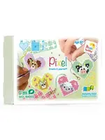Pixel Pixel hart thema box Dieren