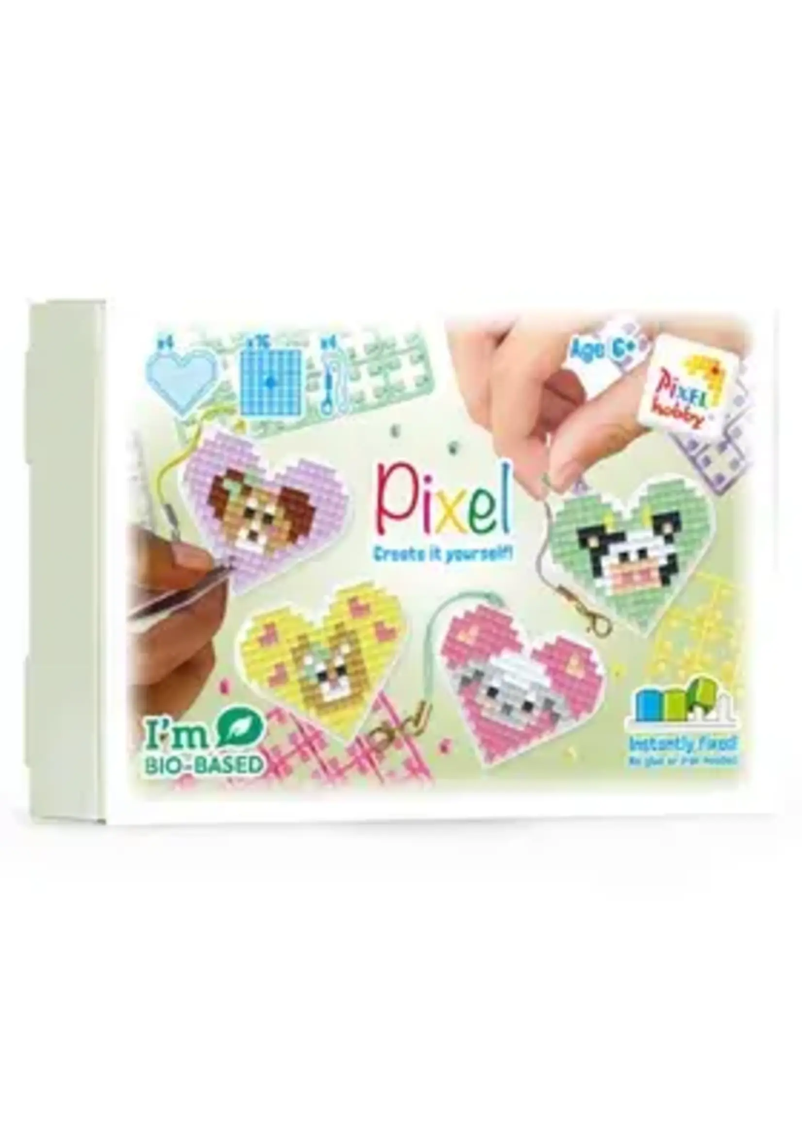 Pixel Pixel hart thema box Dieren