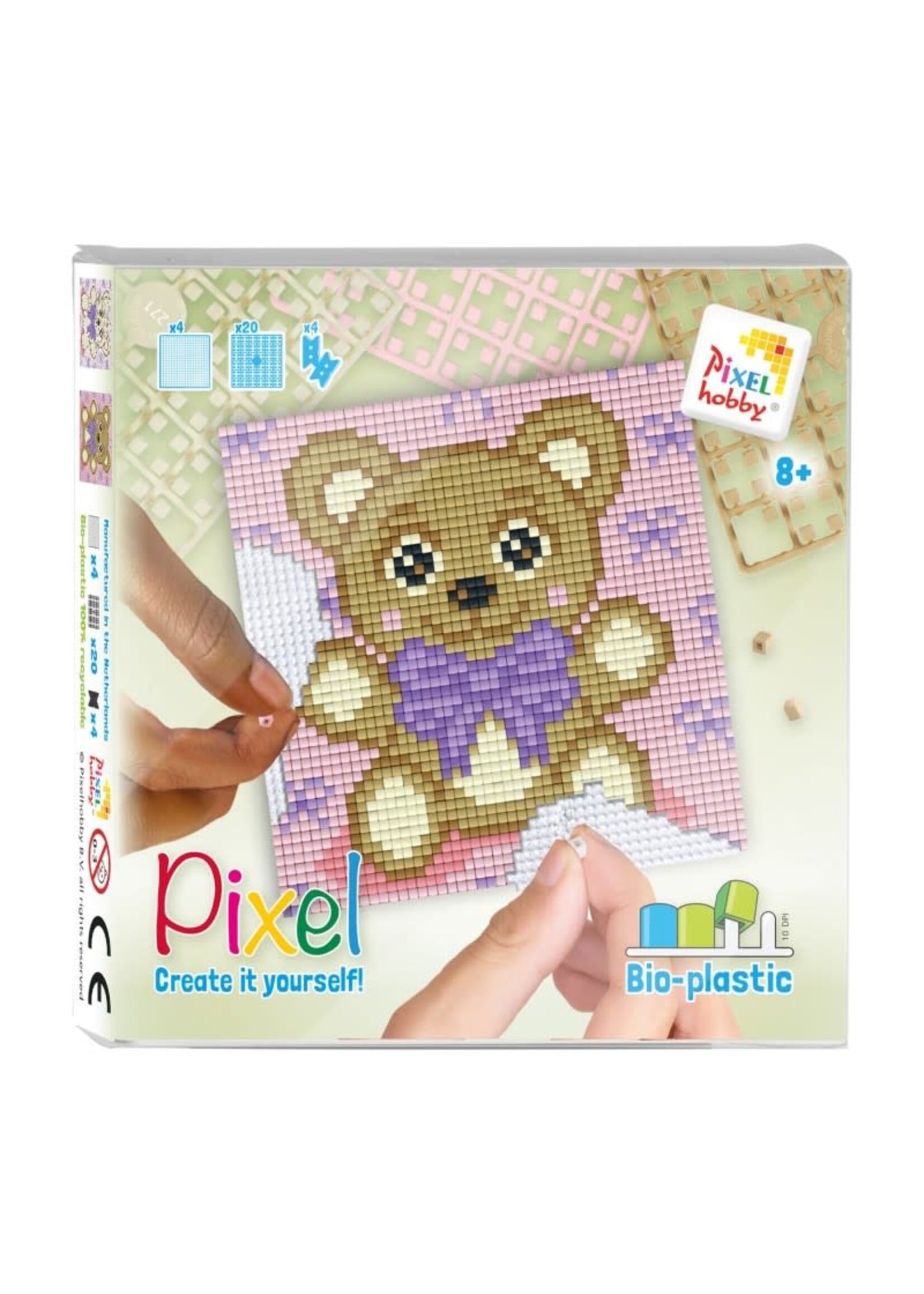 Pixel Pixel set teddybeer