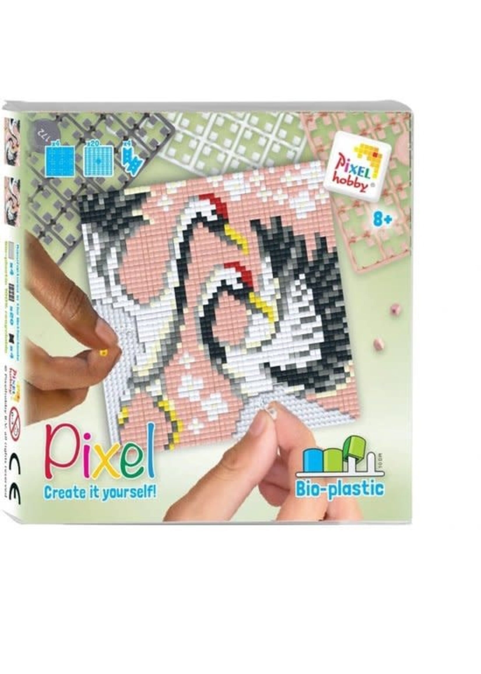 Pixel Pixel set Kraanvogel