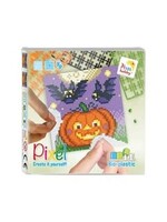 Pixel Pixel set Halloween pompoen