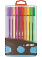 Stabilo Pen 68 ColorParade (light blue/anthracite) 20 pcs