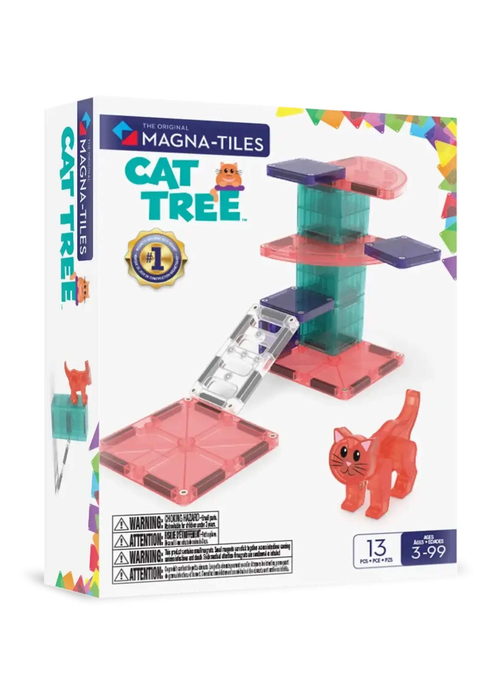 Magna-Tiles MAGNA-TILES - Cat Tree 13-Piece Set
