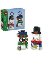 Lego Christmas Sneeuwpopornamenten