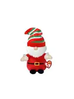 Ty Ty Beanie Boo Christmas Gnome Gnewman Santa