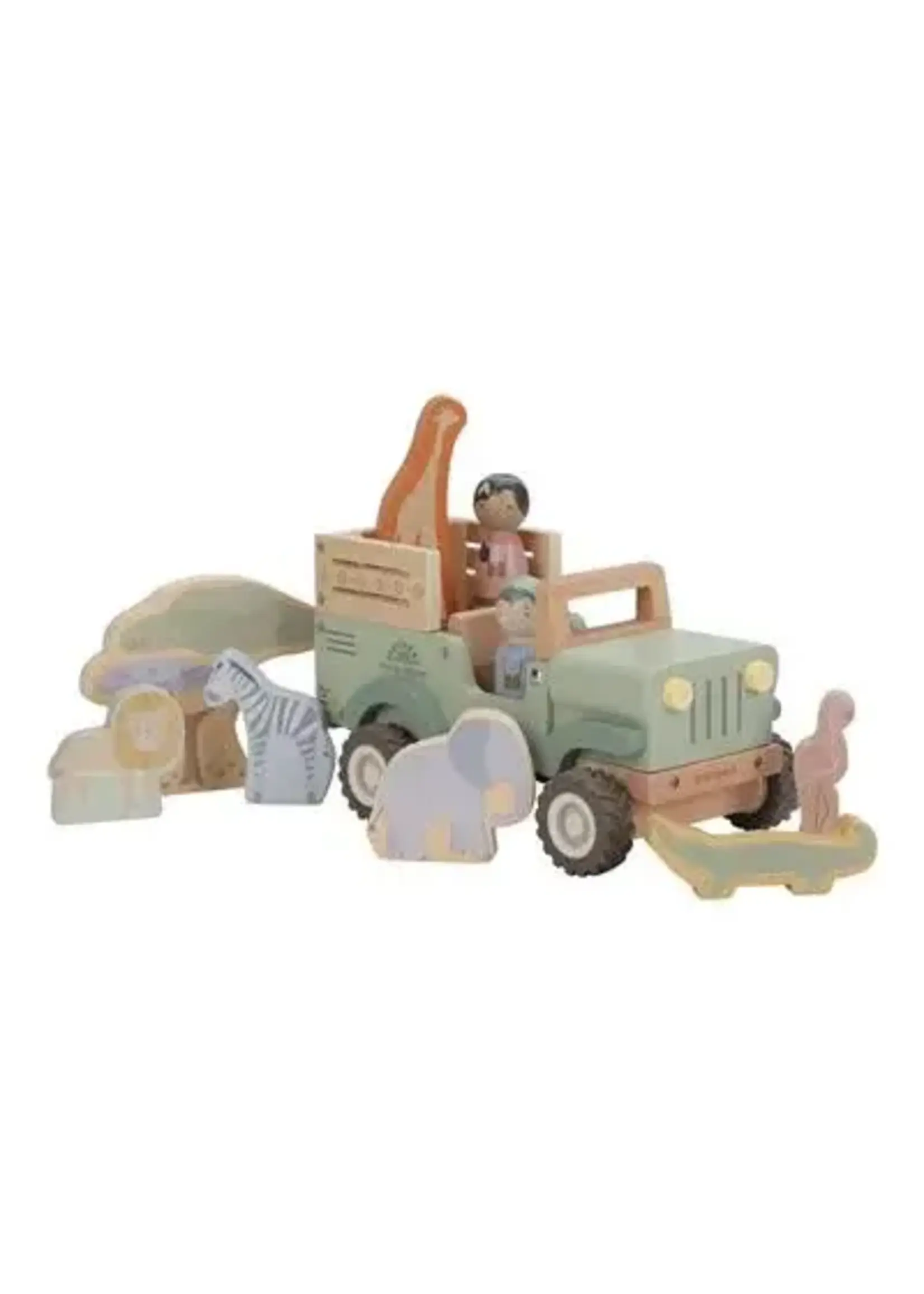 Little Dutch Little Dutch Safari Auto Met Dieren