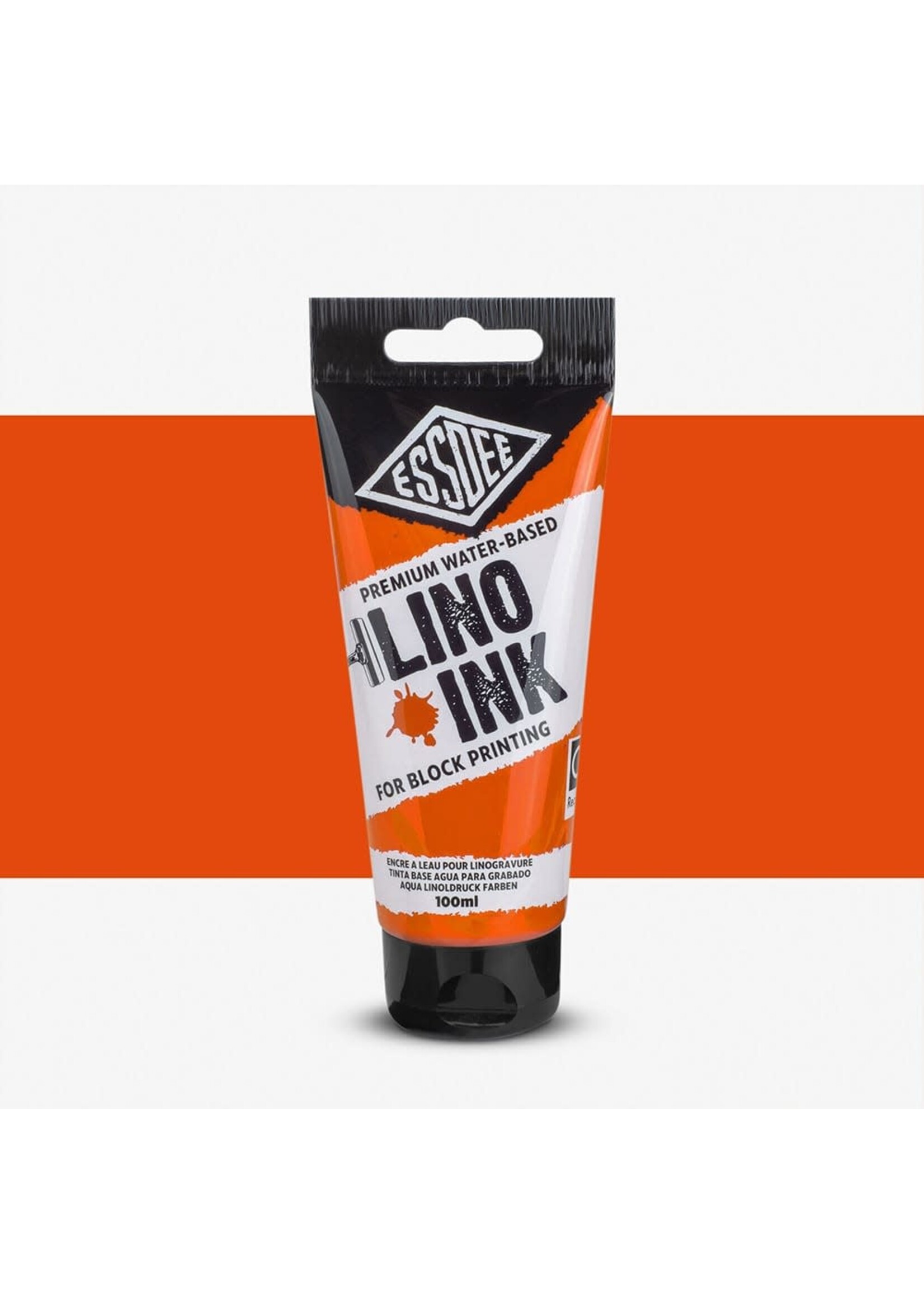 essdee Essdee Lino Inkt - Oranje 100ml