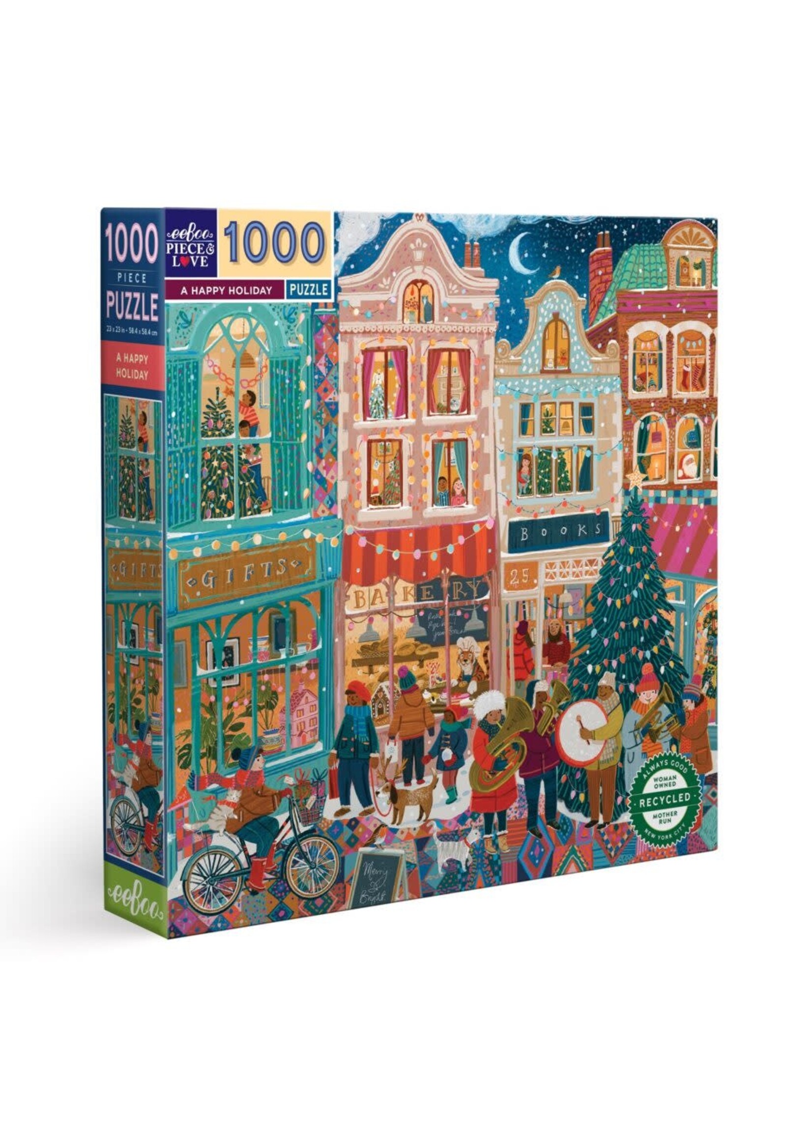 Eeboo Eeboo Puzzel A Happy Holiday (1000 stukjes)
