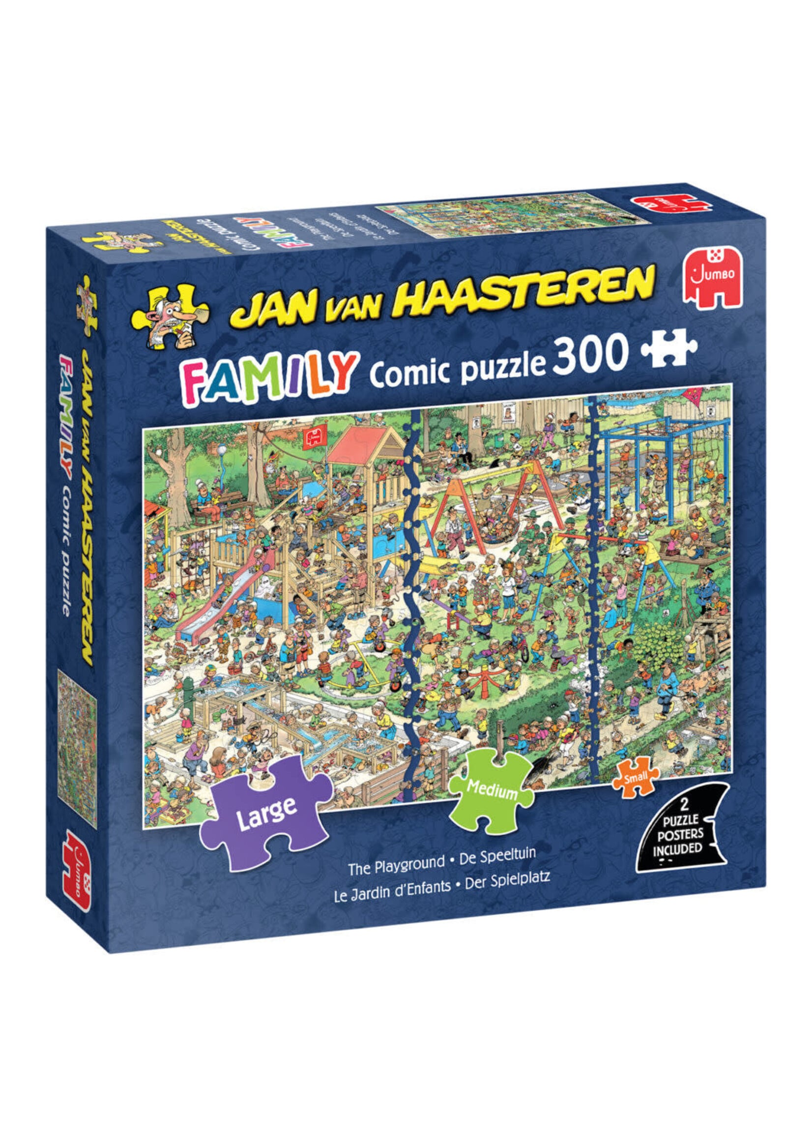 Jumbo Jan van Haasteren Family 1 Puzzel De Speeltuin (300 stukjes)