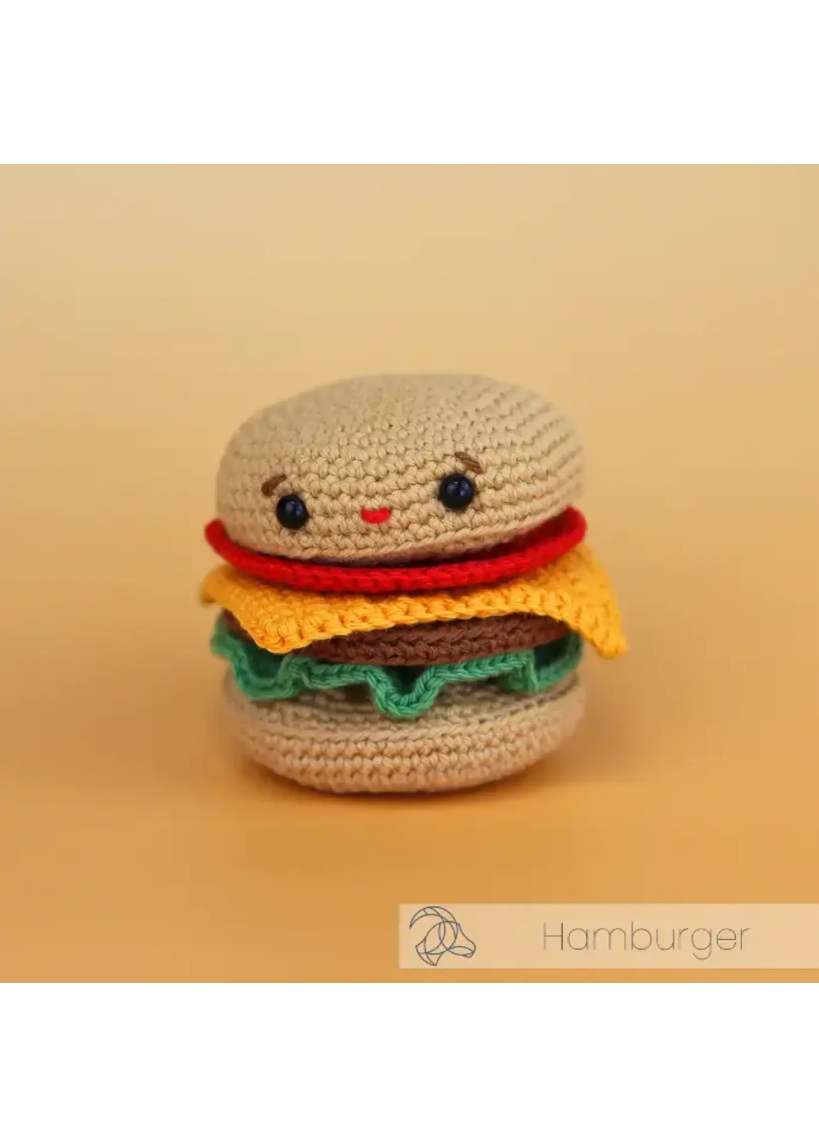 Hardicraft Hardicraft - Haakpakket Hamburger sleutelhanger