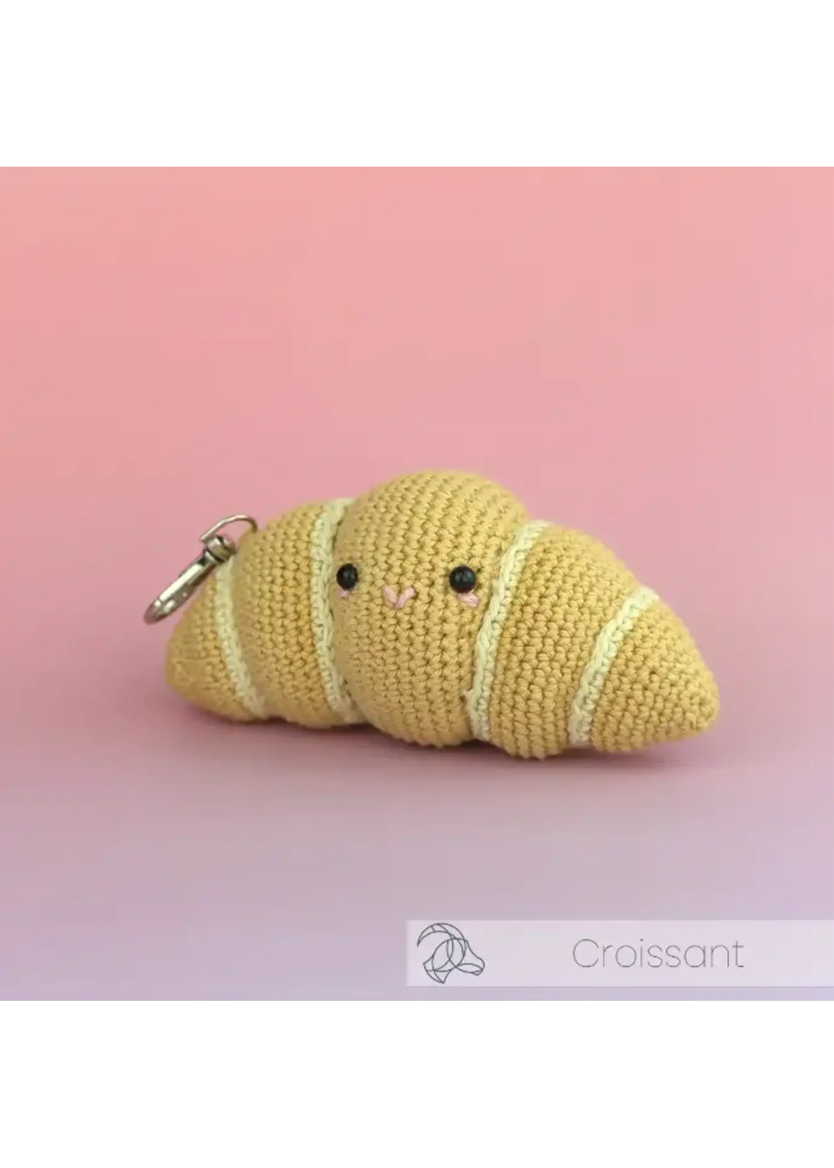 Hardicraft Hardicraft - Haakpakket Croissant sleutelhanger