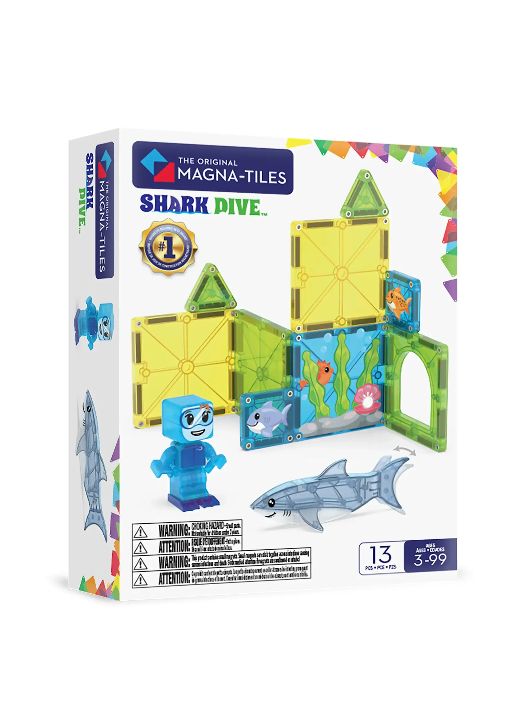 Magna-Tiles Magna Tiles haaienduiker Shark Dive (13st)